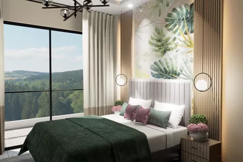 آپارتمان در  Avsallar ، ترکیه 1 خوابه ، 45 متر مربع.  شماره 189575 - 2