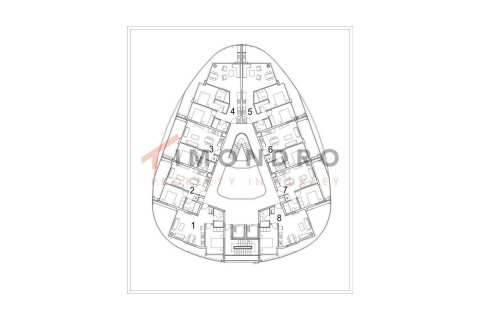 Продажа квартиры  в Газиверене, Гюзельюрте, Северный Кипр 2+1, 104м2, №184344 – фото 20