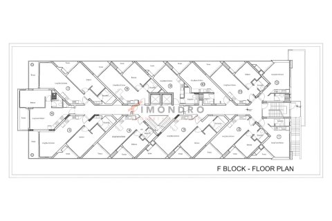 Daire  2+1  Gaziveren, Güzelyurt,  №184344 - 22
