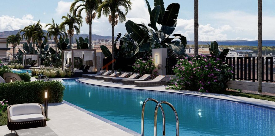 Квартира  1+1 в Йенибоазичи, Фамагуста, Северный Кипр №184342