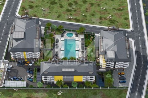 1+1 Lejlighed  i Alanya, Antalya, Tyrkiet Nr. 189789 - 13