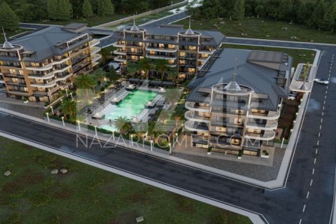 1+1 Lejlighed  i Alanya, Antalya, Tyrkiet Nr. 189789 - 18