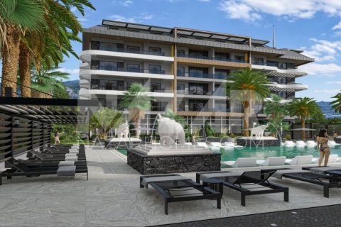 1+1 Lejlighed  i Alanya, Antalya, Tyrkiet Nr. 189789 - 2