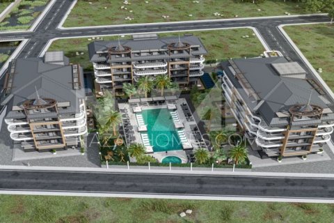 1+1 Lejlighed  i Alanya, Antalya, Tyrkiet Nr. 189789 - 6