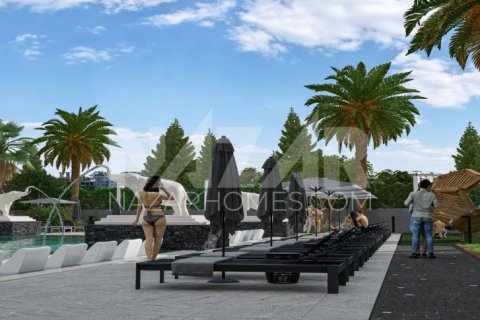 1+1 Lejlighed  i Alanya, Antalya, Tyrkiet Nr. 189789 - 3