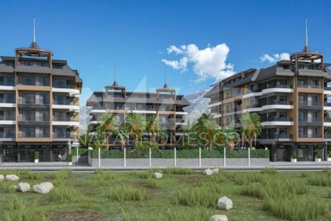1+1 Lejlighed  i Alanya, Antalya, Tyrkiet Nr. 189789 - 4