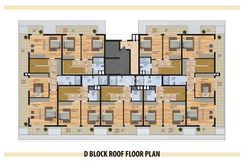 2+1 Lejlighed i Alanya, Antalya, Tyrkiet Nr. 181981 - 15