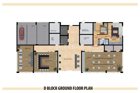 2+1 Lejlighed i Alanya, Antalya, Tyrkiet Nr. 181981 - 16