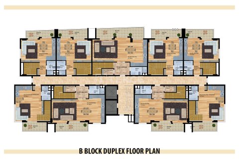 2+1 Lejlighed i Alanya, Antalya, Tyrkiet Nr. 181981 - 22