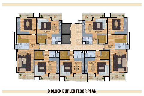 2+1 Penthäuser  in Alanya, Antalya, Türkei Nr. 181980 - 17
