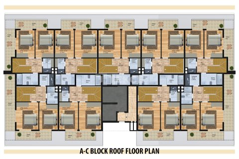 2+1 Penthäuser  in Alanya, Antalya, Türkei Nr. 181980 - 25