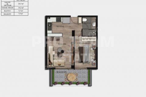 Apartment for sale  in Dosemealti, Antalya, Turkey, 52m2, No. 185182 – photo 16