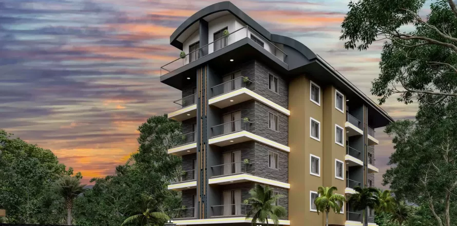 1+1 Leilighet i Alanya, Antalya, Tyrkia Nr. 167943