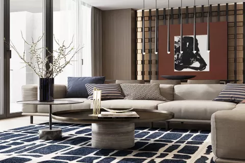 آپارتمان در  Aksu ، ترکیه 2 خوابه ، 156.8 متر مربع.  شماره 182946 - 16