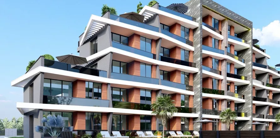 آپارتمان در  Aksu ، ترکیه 1 خوابه ، 60 متر مربع.  شماره 182999