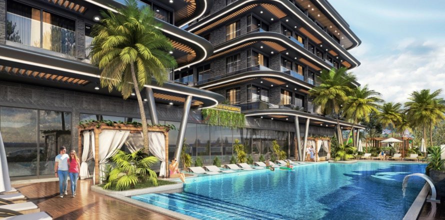 Квартира  1+1 в Аланье, Анталья, Турция №211458