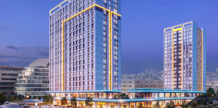 1+1 Leilighet  i Istanbul, Tyrkia Nr. 189099