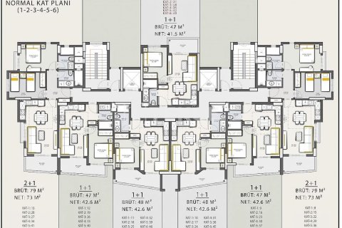 Penthouse for sale in Alanya, Antalya, Turkey, 2 bedrooms, 91m2, No. 193630 – photo 19