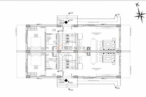 Продажа виллы  в Анталье, Турция 5+1, 230м2, №206897 – фото 23