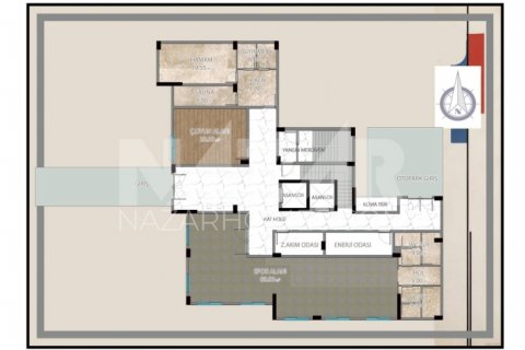 2+1 Leilighet i Alanya, Antalya, Tyrkia Nr. 189799 - 12