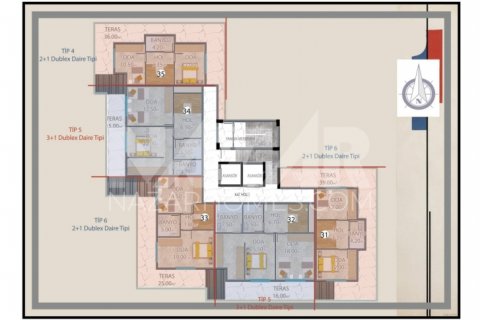 2+1 Leilighet i Alanya, Antalya, Tyrkia Nr. 189799 - 11