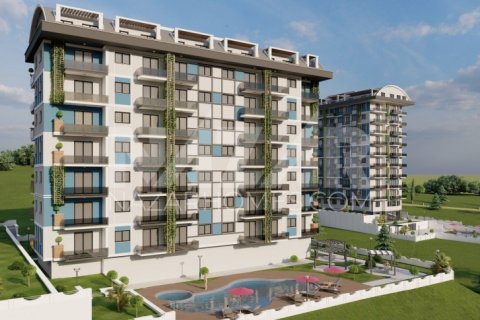 1+1 Lejlighed i Alanya, Antalya, Tyrkiet Nr. 189801 - 7