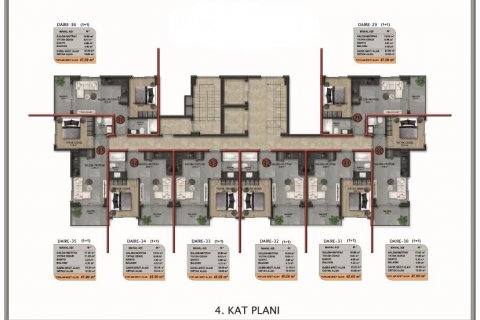 Apartment for sale  in Alanya, Antalya, Turkey, 40m2, No. 186250 – photo 20