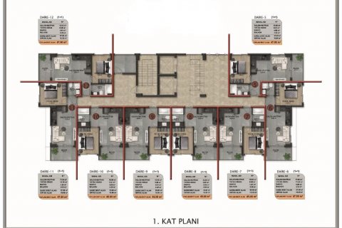 Apartment for sale  in Alanya, Antalya, Turkey, 40m2, No. 186250 – photo 19