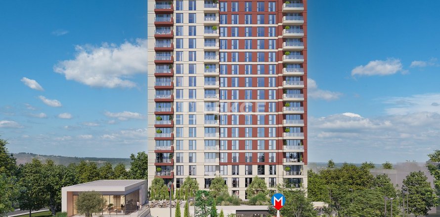 Квартира 3+1 в Стамбуле, Турция №187053