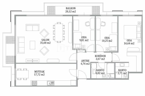 Apartment for sale  in Istanbul, Turkey, 4 bedrooms, 230m2, No. 184814 – photo 29