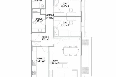 Apartment for sale  in Istanbul, Turkey, 4 bedrooms, 230m2, No. 184814 – photo 28