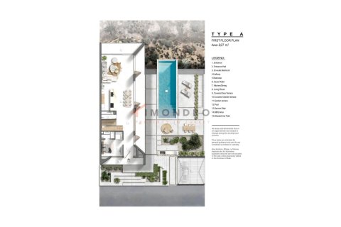 3+1 Villa  i Kayalar, Girne,  Nr. 193184 - 12
