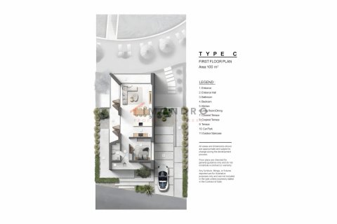 Продажа квартиры  в Кайяларе, Гирне, Северный Кипр 2+1, 105м2, №193186 – фото 19