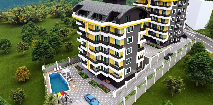 1+1 Apartment  in Alanya, Antalya, Turkey No. 167949