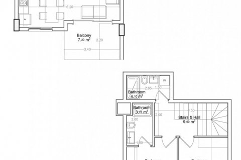 Пентхаус в Yekta Green Life Gazipasa Residence 2+1, Газипаша, Анталья, Турция №160797