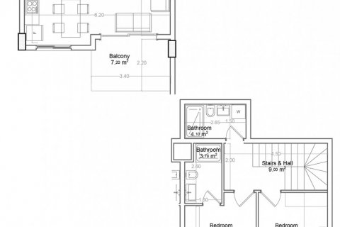 2+1 Penthäuser in Yekta Green Life Gazipasa Residence, Gazipasa, Antalya, Türkei Nr. 160792