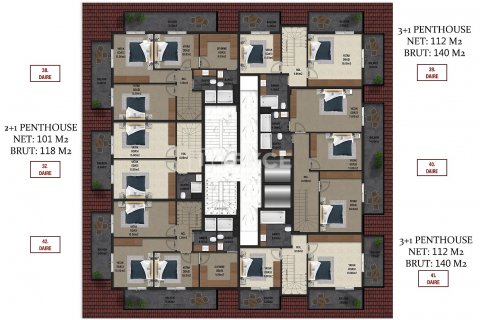 Продажа квартиры в Аланье, Анталье, Турция 1+1, 59м2, №165962 – фото 6