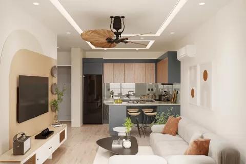 1+1 Wohnung  in Aksu, Antalya, Türkei Nr. 183284 - 2