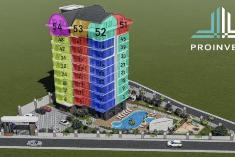 Продажа квартиры  в Аланье, Анталье, Турция 2 комн., 46м2, №186262 – фото 13