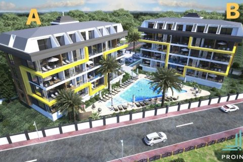 Продажа квартиры  в Аланье, Анталье, Турция 2 комн., 53м2, №186258 – фото 1