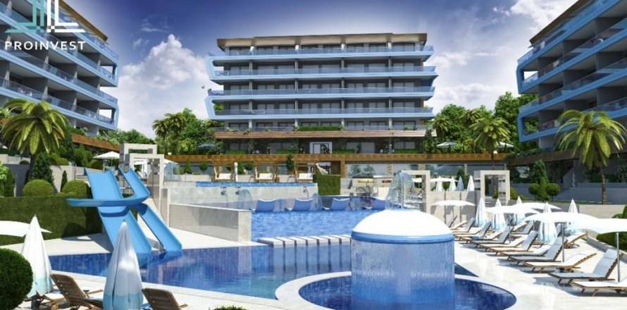 Daire   Alanya, Antalya, Türkiye №186264