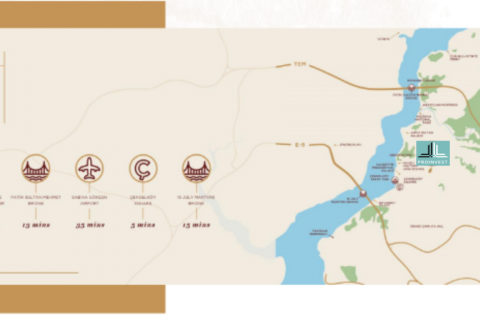 Продажа квартиры в Стамбуле, Турция 4 комн., 189м2, №186099 – фото 26