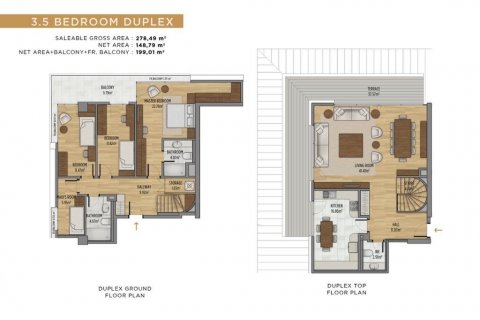 Продажа квартиры в Стамбуле, Турция 4 комн., 189м2, №186099 – фото 17