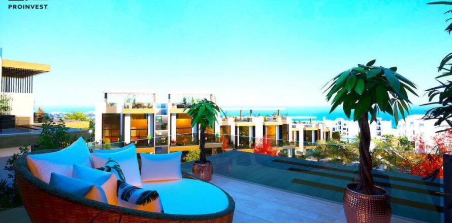 Квартира  2-х ком. в Северном Кипре №186156