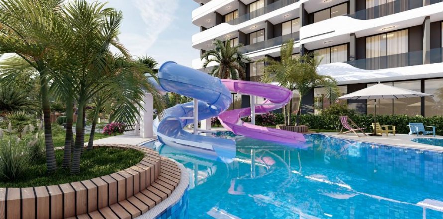 آپارتمان در  Mersin ، ترکیه 105 متر مربع.  شماره 185969