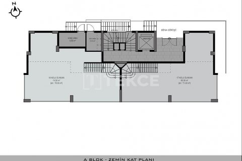 Продажа квартиры  в Аланье, Анталье, Турция 2+1, 70м2, №178349 – фото 9
