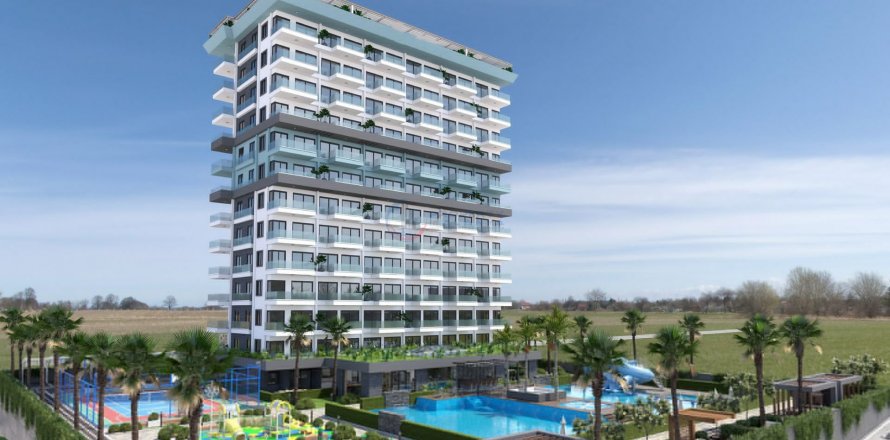 1+1 Lejlighed  i Alanya, Antalya, Tyrkiet Nr. 211570