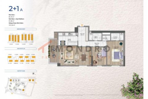 Apartment for sale  in Bagcilar, Istanbul, Turkey, 4 bedrooms, 197m2, No. 191666 – photo 29