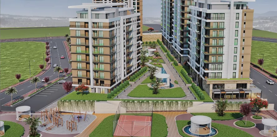 Квартира  4-х ком. в Стамбуле, Турция №190257