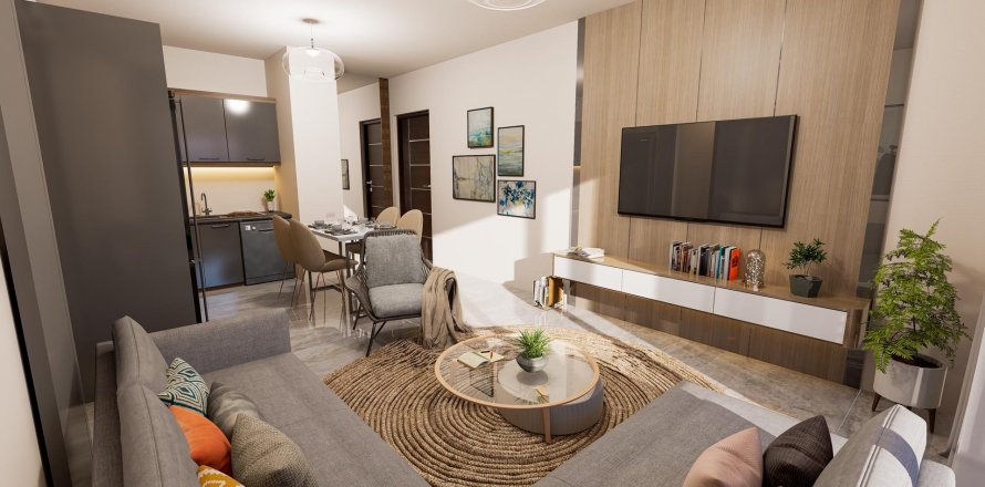 2+1 Lejlighed i Uzun 35 City, Famagusta,  Nr. 188176